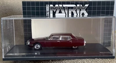 Matrix ~Citroen SM -Le Opera by Chapron 4dr  (1971) -Maroon~ 1:43 -238 of 408 - Image 1 of 4