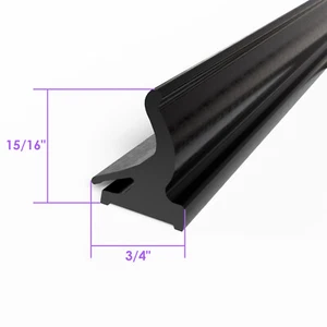 Sellos de ventana de cuarto para Oldsmobile Dynamic 88 1961-64, Jetstar 88 1964; vs 4-D - Imagen 1 de 2