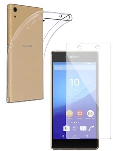 For SONY XPERIA XA1 ULTRA CLEAR CASE + TEMPERED GLASS SCREEN PROTECTOR COVER - Picture 1 of 12