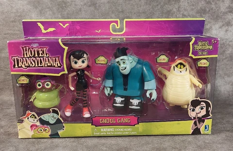 Hotel Transylvania Animated Series Ghoul Gang Figures Wendy Mavis Hank Pedro Cover