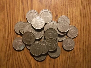 TEN RUSSIA 10 KOPEKS 1986 TEN COIN LOTS (T475) - Picture 1 of 1