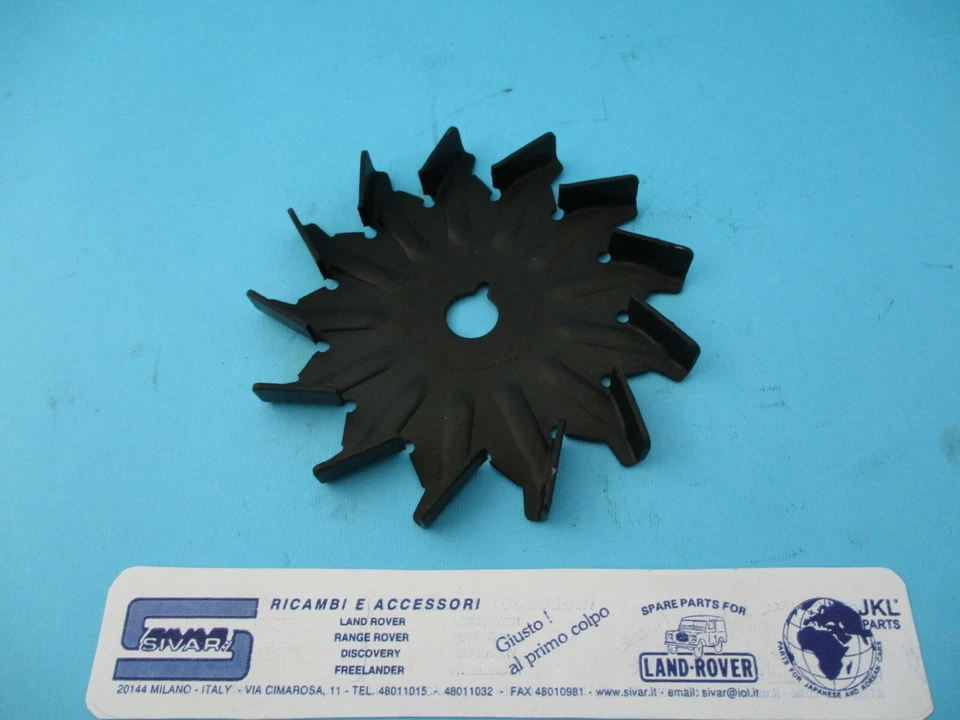 Ventola Alternatore Land Rover Serie II & III 88 109 Range Rover Classic C37222L - Immagine 1 di 1