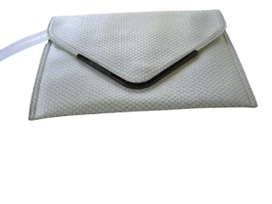 BCBG Generation Clutch Animal Print Color Frost Envelope Bag 8" by 12" NWT - Picture 1 of 8