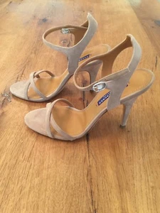 Neue Pumps, Ralph Lauren, Blesiana, Taupe, Kidsuede / Wildleder - Bild 1 von 6
