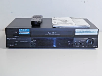 JVC HR-S6953 High-End S-VHS ET Videorecorder inkl. FB&BDA, 2 Jahre Garantie - Bild 1 von 4