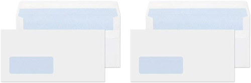 Blake Purely Everyday DL 110 X 220 Mm 80Gsm Self Seal Envelopes (FL2882) White -