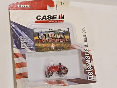 Delaware 1/64th Scale Case IH Farmall 100 Tractor #32 State Series - Image 1 of 2