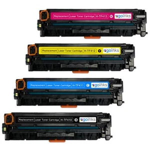 4 kasety z tonerem XL zastępujące kompatybilne z HP CF410X, CF411X, CF412X, CF413X - Zdjęcie 1 z 1