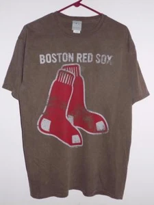 Camiseta de los Medias Rojas de Boston logotipo oficial del equipo MLB NUEVA CON ETIQUETAS - Imagen 1 de 3