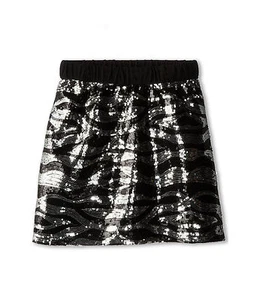 New Kate Mack Wild Princess Sequin Bling Holiday Christmas Party Skirt Girl 12 - Picture 1 of 2