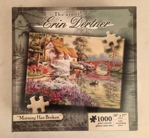 NEW KARMIN INTERNATIONAL PUZZLE “MORNING HAS BROKEN” 1000 PIECES COMPLETE - Picture 1 of 2