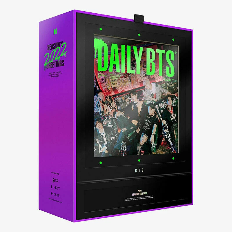 BTS 2022 SEASON’S GREETINGS Video Card+Calendar+Diary+PhotoBook+Poster+Card+GIFT