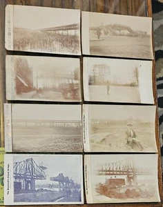 8 Queensborough 59th St Bridge New York City Long Island Real Photo Post Cards - Picture 1 of 15