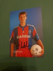Bayer Uerdingen , F. Weber , Autogrammkarte, Fussball - Picture 1 of 1