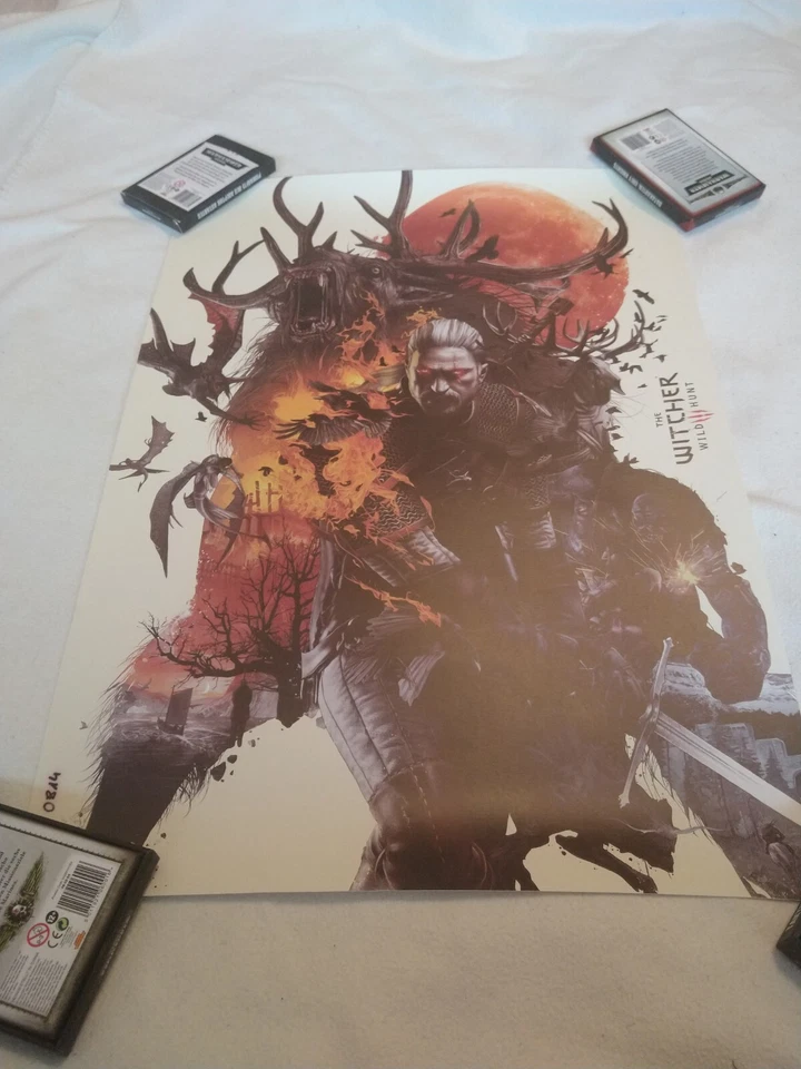 The Witcher 3 Limited Edition Poster, Gamescom 2014, Nr. 0814 - Bild 1 von 4