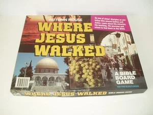 Vintage "Where Jesus Walked" Board Game. - Picture 1 of 4