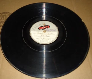 1944DISQUE ENREGISTRER D'UN DISCOURS POLITIQUE DE M. GODBOUT+MUSIQUE  78rpm 10'' - Picture 1 of 2