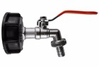IBC S60x6 water tote tank outlet connection/adaptor + a range of tap fittings