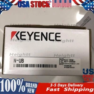 N-UB KEYENCE Bar Code Reader Controller N-UB NEW UPS US Free TAX  US Free TAX - Picture 1 of 2
