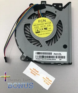 CPU Cooling Fan for HP ENVY X360 15-U SERIES 776213 779598 TPN-Q146 TPN-Q147 - Picture 1 of 5