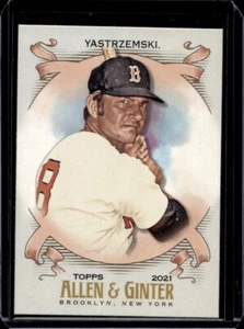Carl Yastrzemski 2021 Topps Allen & Ginter - #31 - Boston Red Sox - Picture 1 of 2