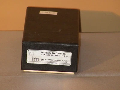 Hallmark Models N-scale EMD GP-18 Standard High Nose NS Brass Locomotive - Image 1 of 4