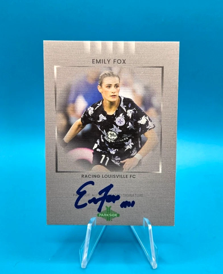 2022 Parkside NWSL Paramount EMILY FOX Auto /25 Signature Series - Racing - Image 1 of 2