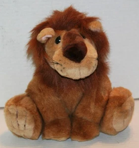 Jaisy Inc Sitting Lion Reddish Brown 8" Plush - Picture 1 of 3
