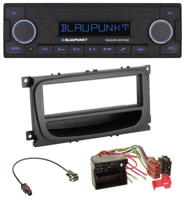 Blaupunkt DAB USB Bluetooth MP3 Autoradio für Ford Mondeo S-Max 07-14 Ablagefach - Bild 1 von 4