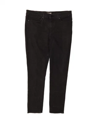 LEVI'S Womens 311 Shaping Skinny Jeans W34 L30 Black Cotton AI04 - Image 1 of 3