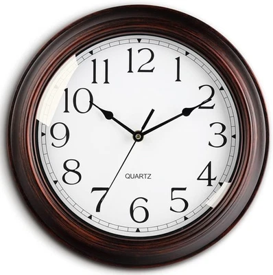 Battery-Operated Silent Wall Clock That Brings Peace and Precision - Image 1 of 3