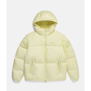 NATIONAL GEOGRAPHIC EIRA HOODED GOOSE DOWN JACKET N254UDW971 053 LIME UNISEX SZ - Picture 1 of 10