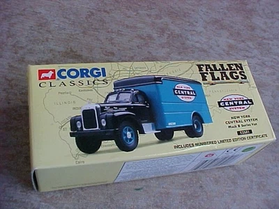 CORGI FALLEN FLAGS NEW YORK CENTRAL SYSTEM MACK B SERIES VAN - #52501 - Image 1 of 3