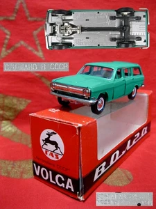 VOLGA Gaz 24 02 Auto Metall Modell 1:43 Made in 1985 UdSSR Sowjetunion OVP - Bild 1 von 24
