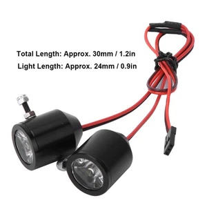 Focos RC 3W Alto Brillo Aleación de Aluminio Luz LED para Modelo de Coche RC - Imagen 1 de 12
