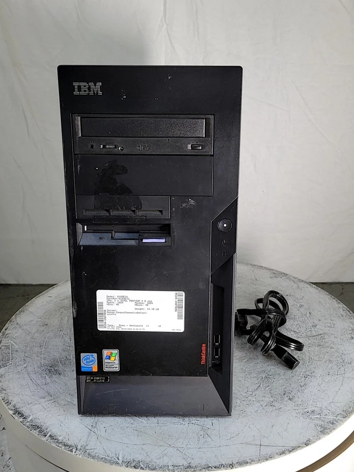 IBM 8189E1U Tower Desktop PENTIUM 4 1GB 40GB - Image 1 of 4