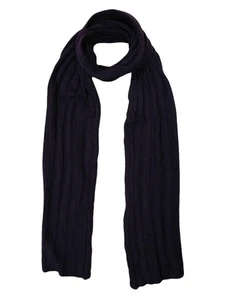 CLASSIC RIB KNIT UNISEX WINTER SCARF - Picture 1 of 1