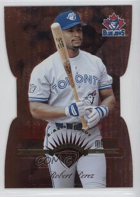 1997 Leaf Die-Cut Fractal Matrix Robert Perez #158 - Image 1 of 2