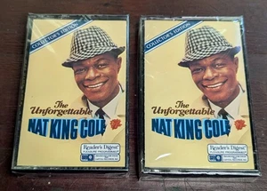 1979 The Unforgettable Nat King Cole, tape 1 &2 Cassette Tapes Readers Digest - Picture 1 of 5