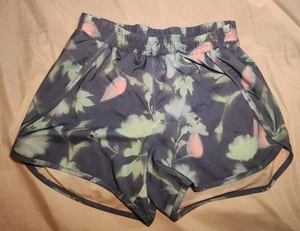 All In Motion Girl's XL Colorful Athletic Blue Purple Lined Active Shorts - Picture 1 of 8