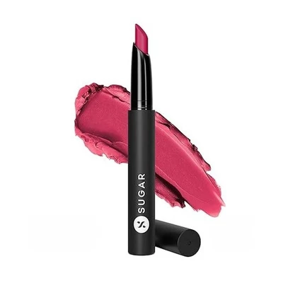 Lápiz labial SUGAR Cosmetics Matte Attack para mujer | A prueba de transferencias y manchas |  Foto 1 de 4