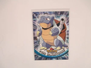 2000 Topps Pokemon # 09 Blastoise Black logo NMT - Picture 1 of 2