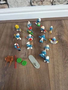 Figuras de los Pitufos - Peyo Schleich años 70’s 1980’s - Imagen 1 de 17