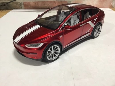 1/24 Scale Model Diecast Model X Toy Car, Alloy Casting Pull Back Collectible - Image 1 of 4