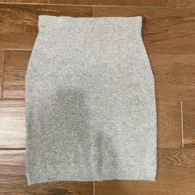 Falda Suéter Vintage Años 90 Y2K Mujer M Angora Lana de Cordero Valerie Stevens Elegante Foto 1 de 4