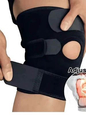 Tutore Ginocchio Ginocchiera Ortopedica Supporto Menisco Legamenti Regolabile - Immagine 1 di 4