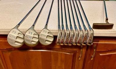 Hierros RAM Tom Watson 3,4,5,6,7,8,9, CIONNA PLUS 1,3,5 madera todo eje de acero - derecha Foto 1 de 4