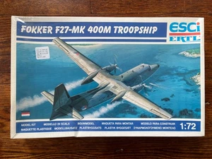 1/72 ESCI ERTL Fokker F27-MK 400m Truppenschiff versiegelt Transportflugzeug - Bild 1 von 3