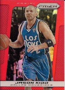 2013-14 Panini Prizm Prizms Red #255 Jason Kidd HOF Dallas Mavericks - Picture 1 of 1