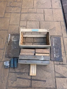 Vintage Moore Wright Tool Box Rare Restoration Project See Description - Picture 1 of 12